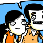 Gi, Kim, Bonifacio e Mostarda por Will Leite